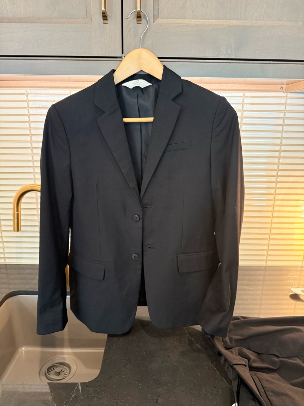 H&M Black Kids Blazer Jacket
